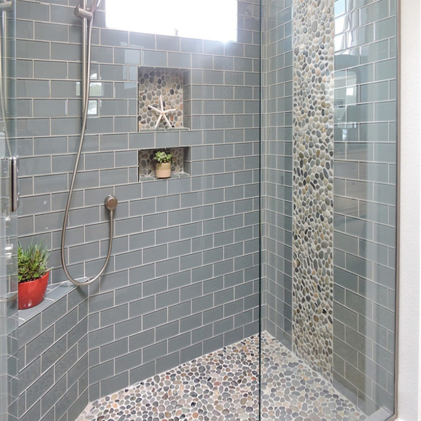 50 Tile Shower Niche Ideas and Shelf Designs for Your Bathroom Planning