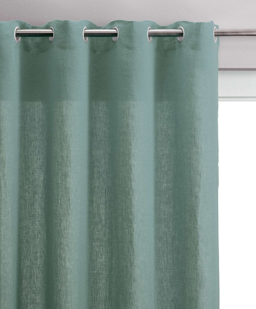 Solid color curtains