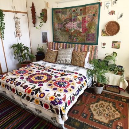 20 Bohemian Hippie Bedroom Ideas to Spice Up Your Style